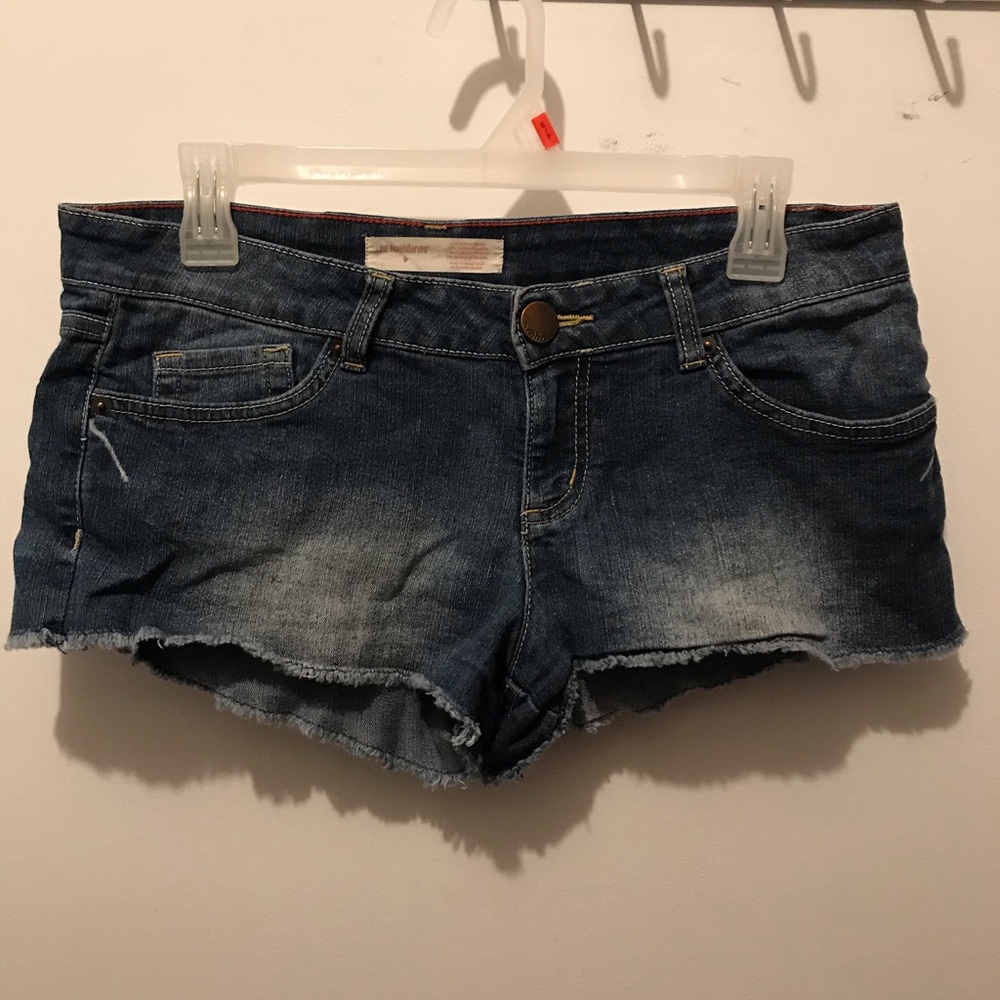 Blue Jean Shorts